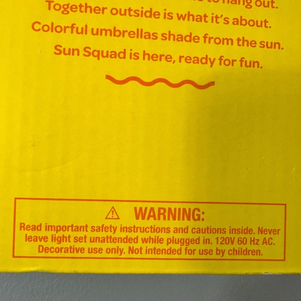 Sun Squad Pineapple String Lights Indoor Outdoor 10 Lights Incandescent